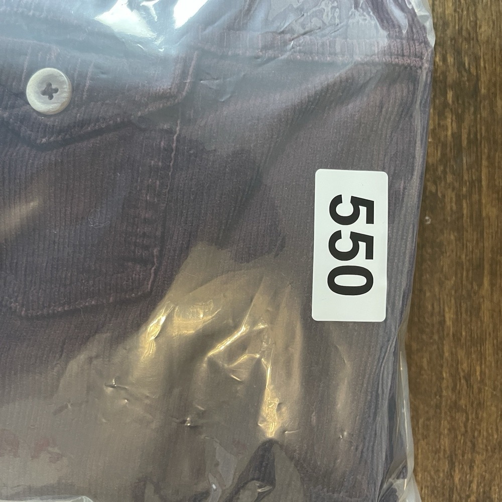 Anthropologie Pilcro Size 33 Corduroy Bootcut Trouser Pants Maroon Pockets - Picture 12 of 12